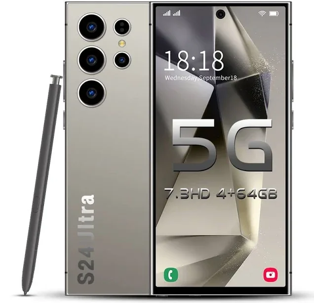 S24 Ultra 5g Smartphone 7.3" Factory Unlocked Android Cellphones 2 Sim
