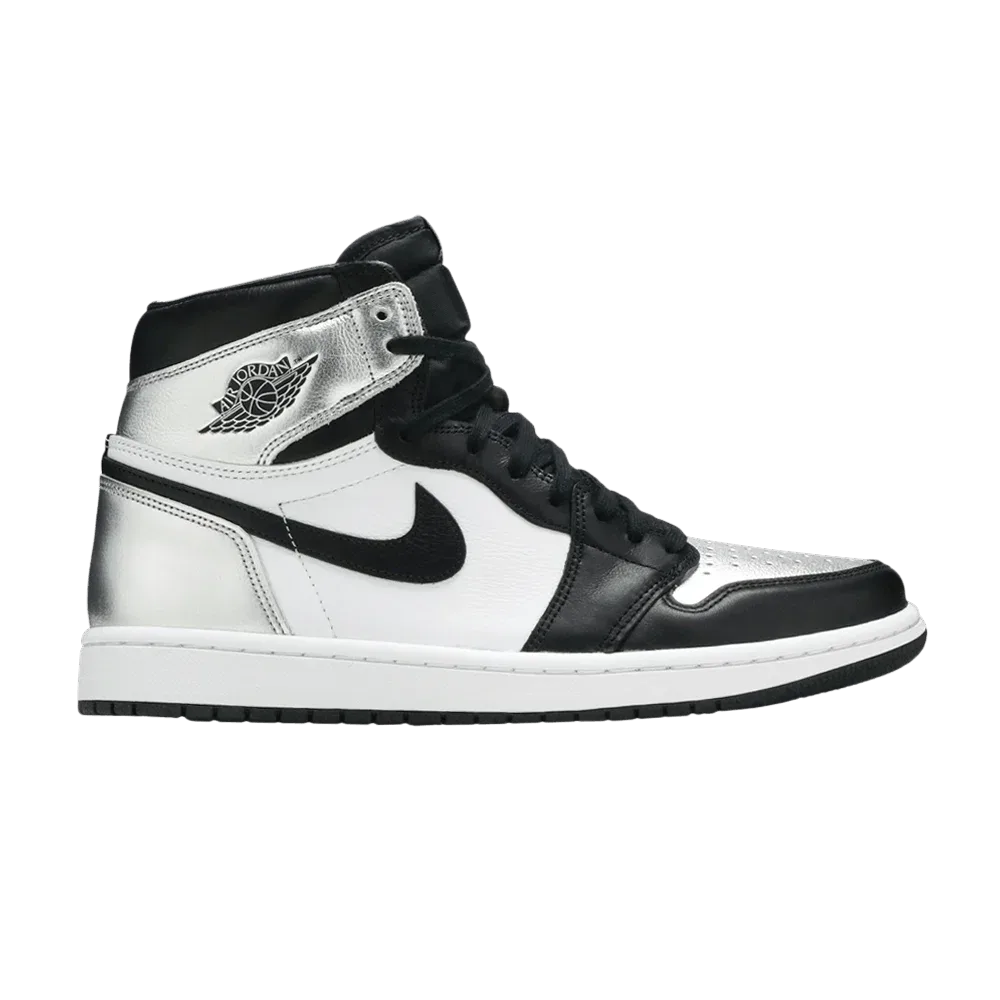 Air Jordan 1 Retro High Silver Toe