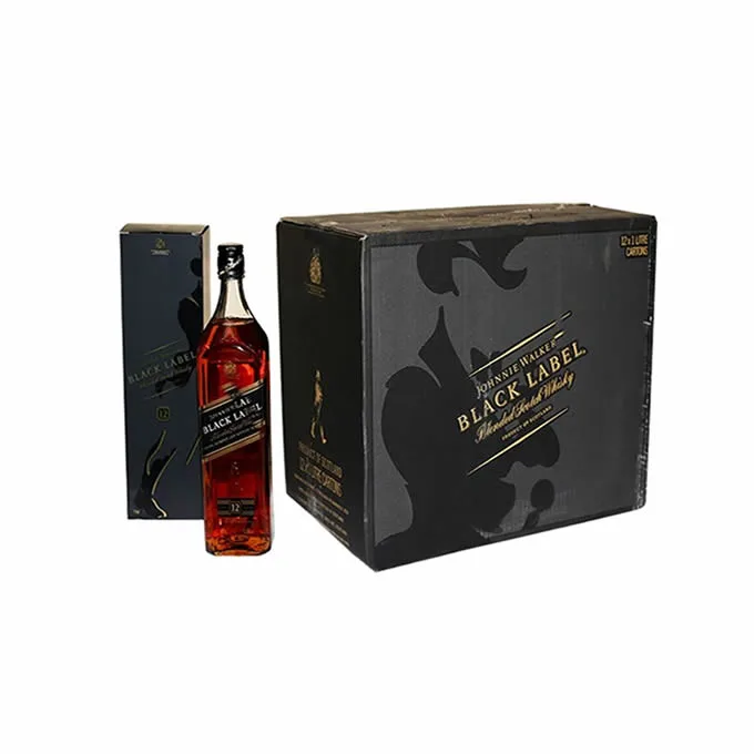 Johnnie Walker Black Label – 75CL (X6 bottles)