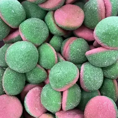 Vidal Watermelon Tops - Juicy Soft Swedish Candy