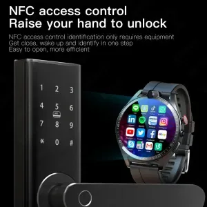GB Smart Watch Men Woman KOM Android GPS HD Camera Google Play Store SIM Card APP Waterproof Intelligent Electronics