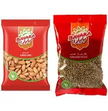 Bayara Almonds Jumbo, 400 grams & Coriander Whole 200g