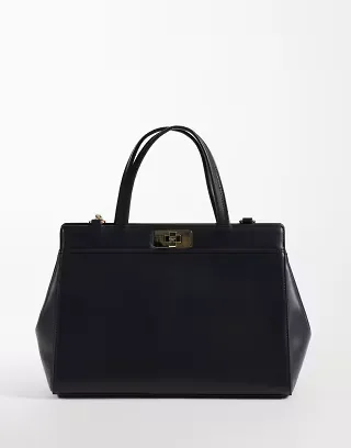 Tommy Hilfiger modern satchel in black