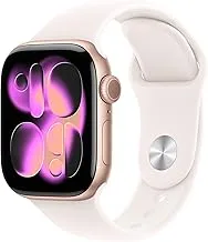 Watch Series 11 GPS 42mm Smartwatch with Rose Gold Aluminium Case with Light Blush Sport Band S/M. Sleep Score, Fitness