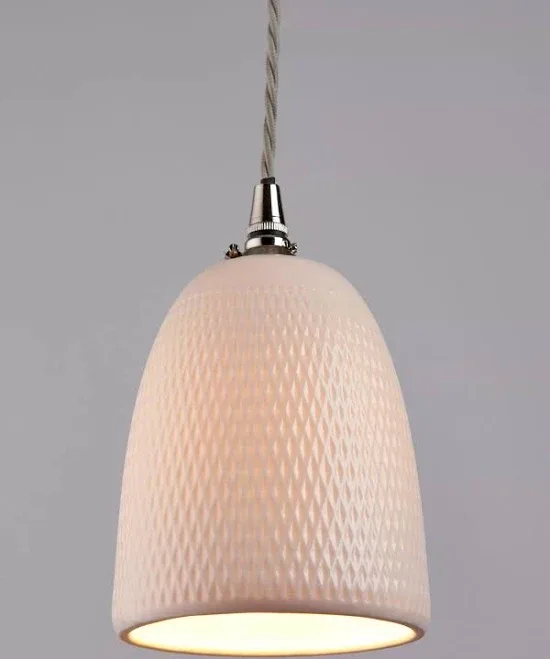John Lewis Textured Porcelain Lamp Shade
