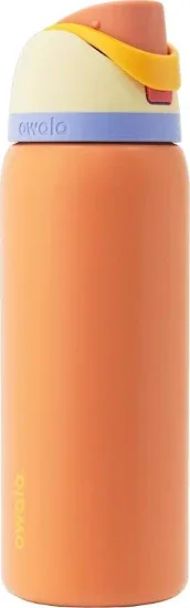 Owala 32 oz. FreeSip Stainless Steel Water Bottle, Lemon Meringue