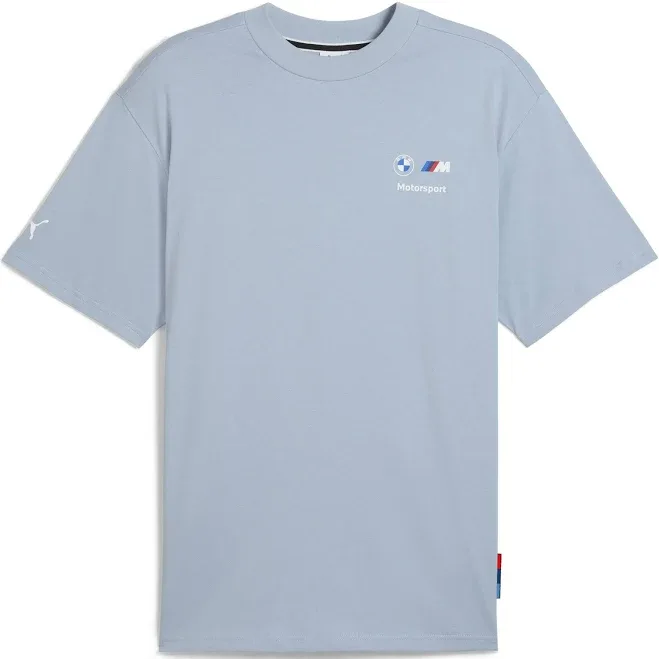 PUMA Bmw M Motorsport Men's Stacked Logo T-Shirt