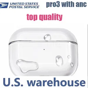 USA Stock For USB-C Pro 2 Pods 4 3rd 2nd pro3 wireless Earphones Bluetooth Headphone Accessories Solid Silicone Cute Pro