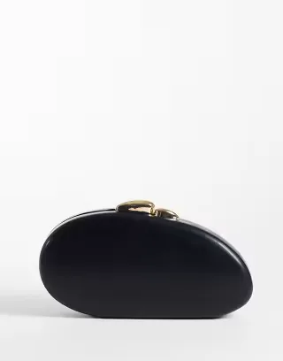 True Decadence clutch bag in black