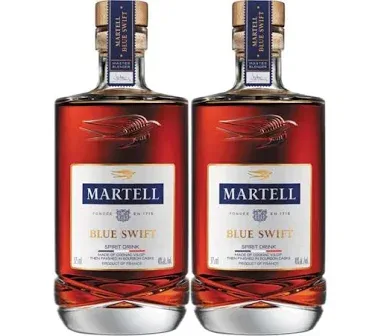 Martell Blue Swift 375ML Two Bottle Bundle