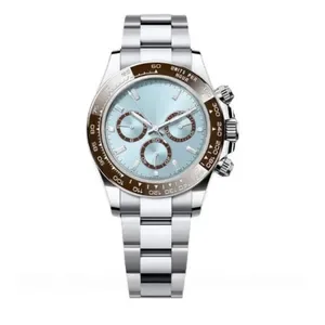 Mens 41mm Automatic Mechanical Watch, Silicone Strap, Dual Calendar, Waterproof with Night Light, Luxury Casual Fashion