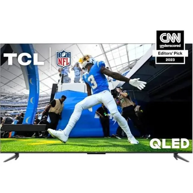 55-Inch Q6 QLED 4K Smart TV with Google TV (55Q650G, 2023 Model) Dolby Vision, Dolby Atmos, HDR
