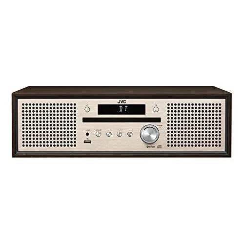 JVC KENWOOD JVC NX-W30 Bluetooth 4.2 EDR Wood cabinet walnut CD/FM/USB/phone
