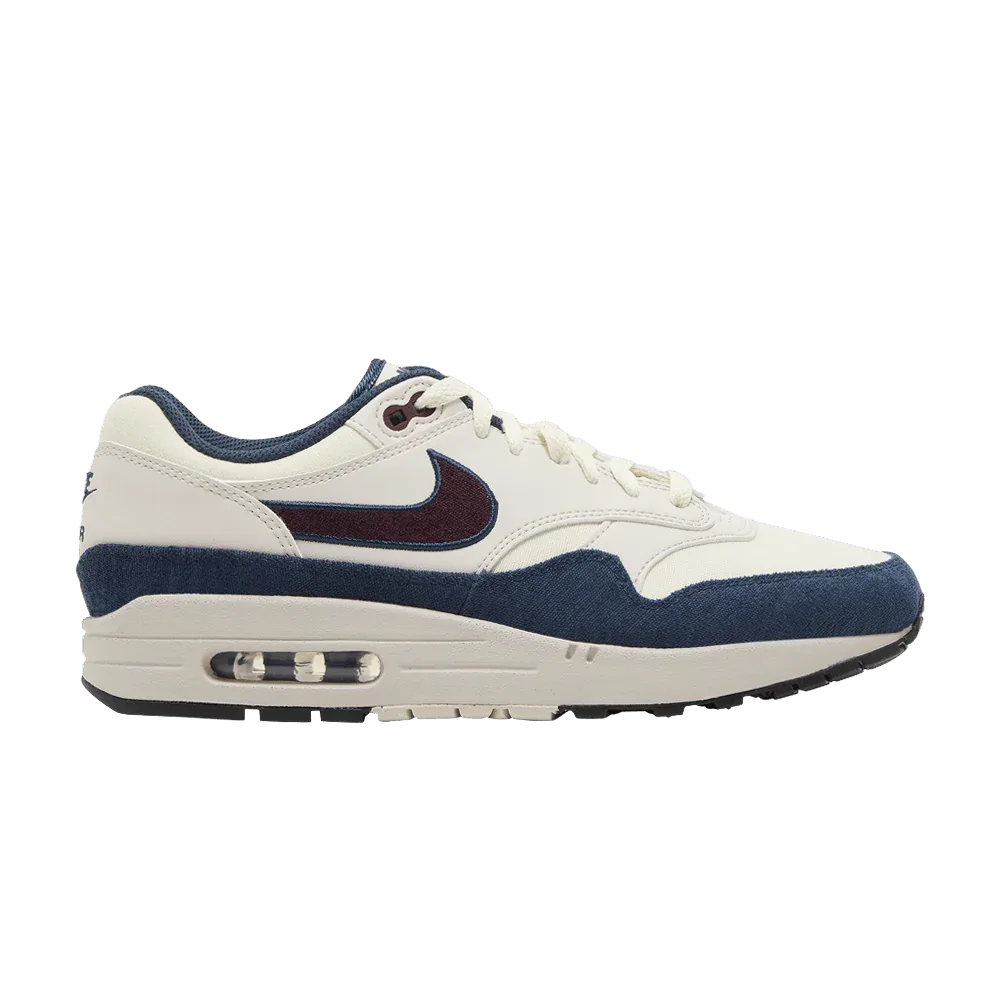 Air Max 1 Coconut Milk Burgundy Crush Navy