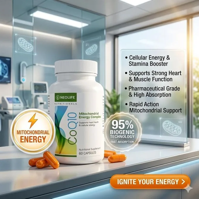 Vitality Health and Wellness CoQ10 Mitochondrial Energy