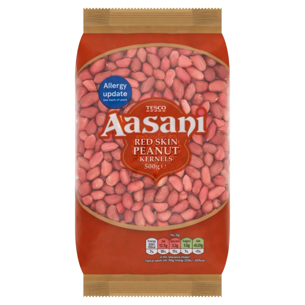 Aasani Red Skin Peanut Kernels 500 g