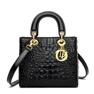 OULAIMEIZI Luxury Hot Crocodile Pattern Designer Fashion Classic FlapBag Retro Trend Single Shoulder Cross body Bag for