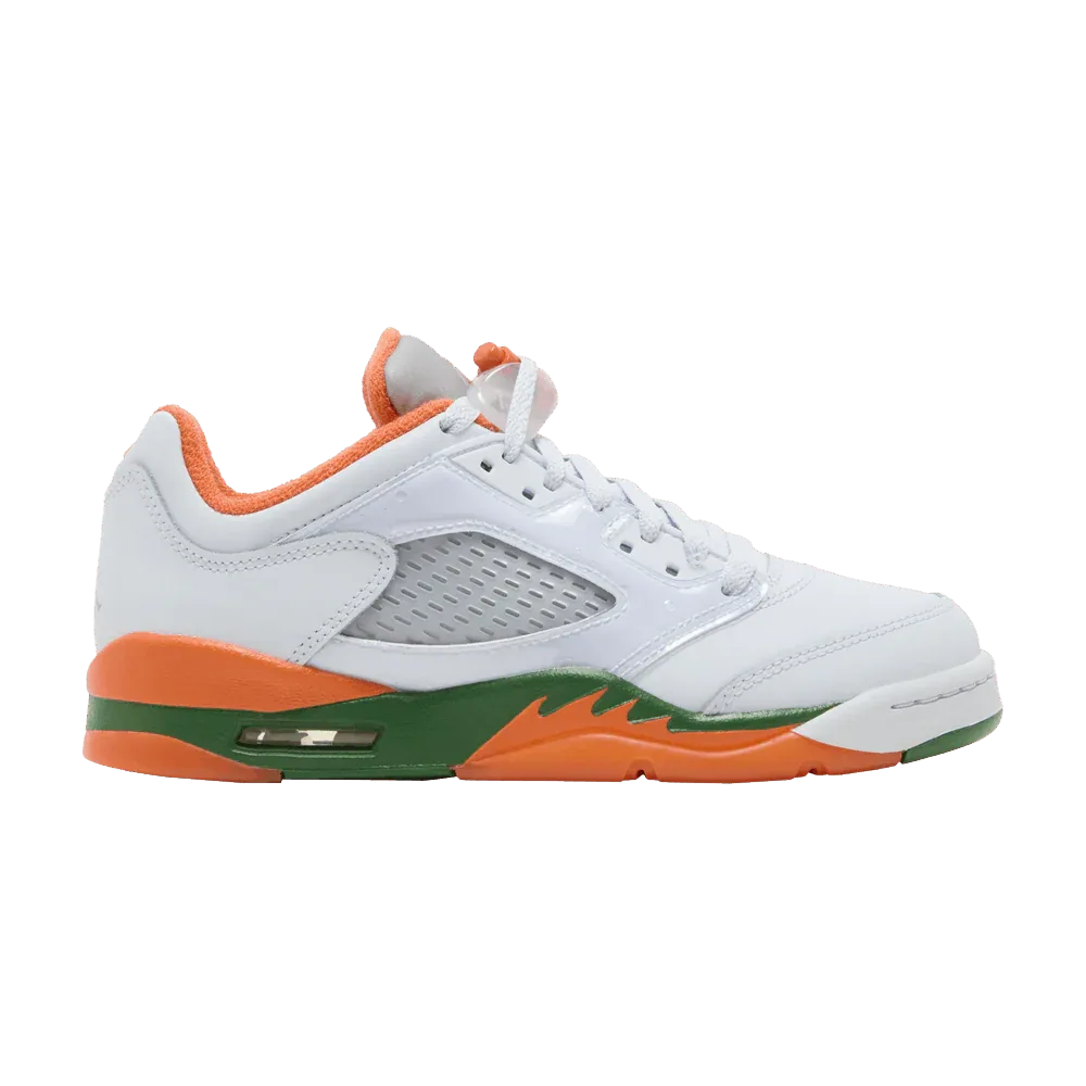 Air Jordan 5 Retro Low Miami Hurricanes (GS)