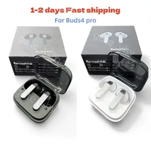 Buds 4 Pro Earbuds 3 pro ANC True Wireless Headphones Bluetooth Earphone HiFi Sound Low Latency Noise Cancelling Headset