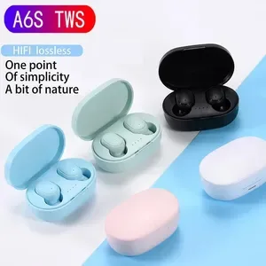 A6S TWS Bluetooth Earbuds - Wireless Noise Cancelling Earphones for All Smart Phones