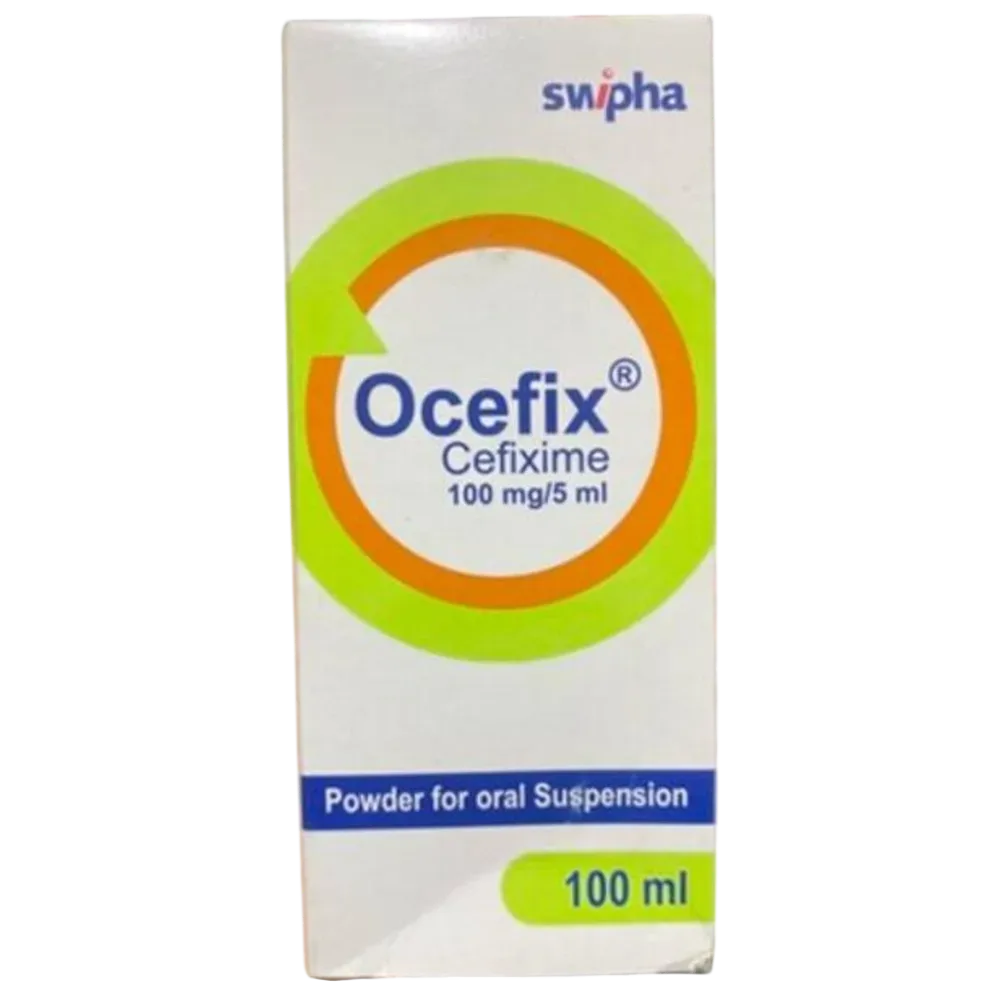 Ocefix Cefixime 100mg/5ml Suspension 100ml