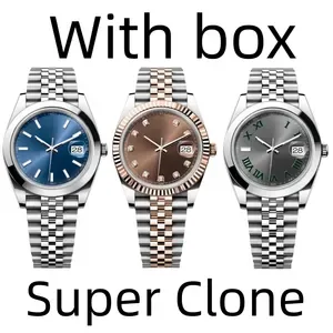Super Clone Automatic Watches - Luxury Waterproof Classic Style Couples 41mm Mens & 36mm Ladies Designer Watches