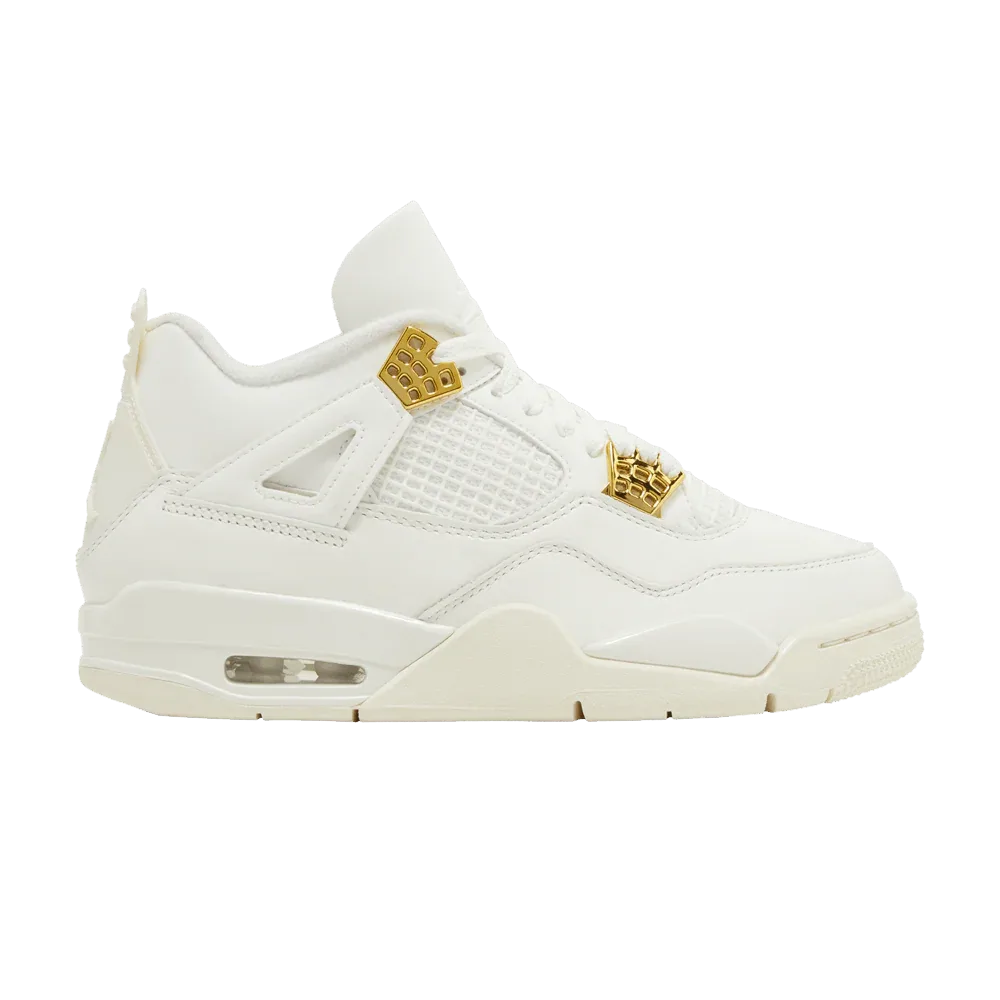 Air Jordan 4 Metallic Gold