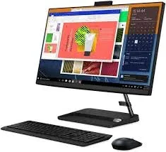 Lenovo Ideacentre AIO 3 Desktop Intel i7-1165G7 NVIDIA GeForce MX450 8GB RAM 23.8 inch FHD White