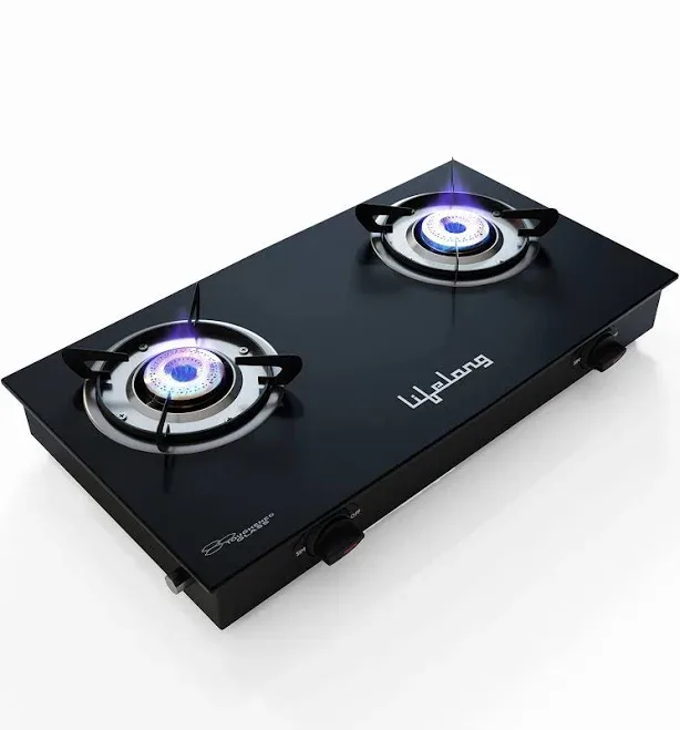 Lifelong LLGS10 2 Burner Glass Cooktop