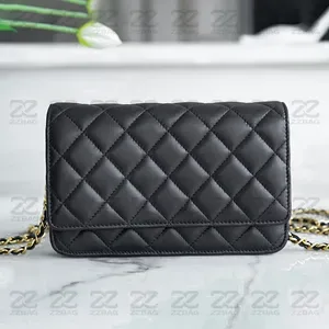 Fashion Bag lambskin Top Quality Women Designer bag Wallet On Chain caviar bags Grained Shiny Calfskin