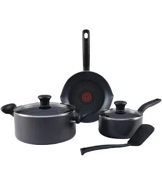 T-fal Aluminum 6 Piece Cookware Set