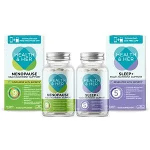 Health & Her Menopause Day & Night Supplement Support Bundle