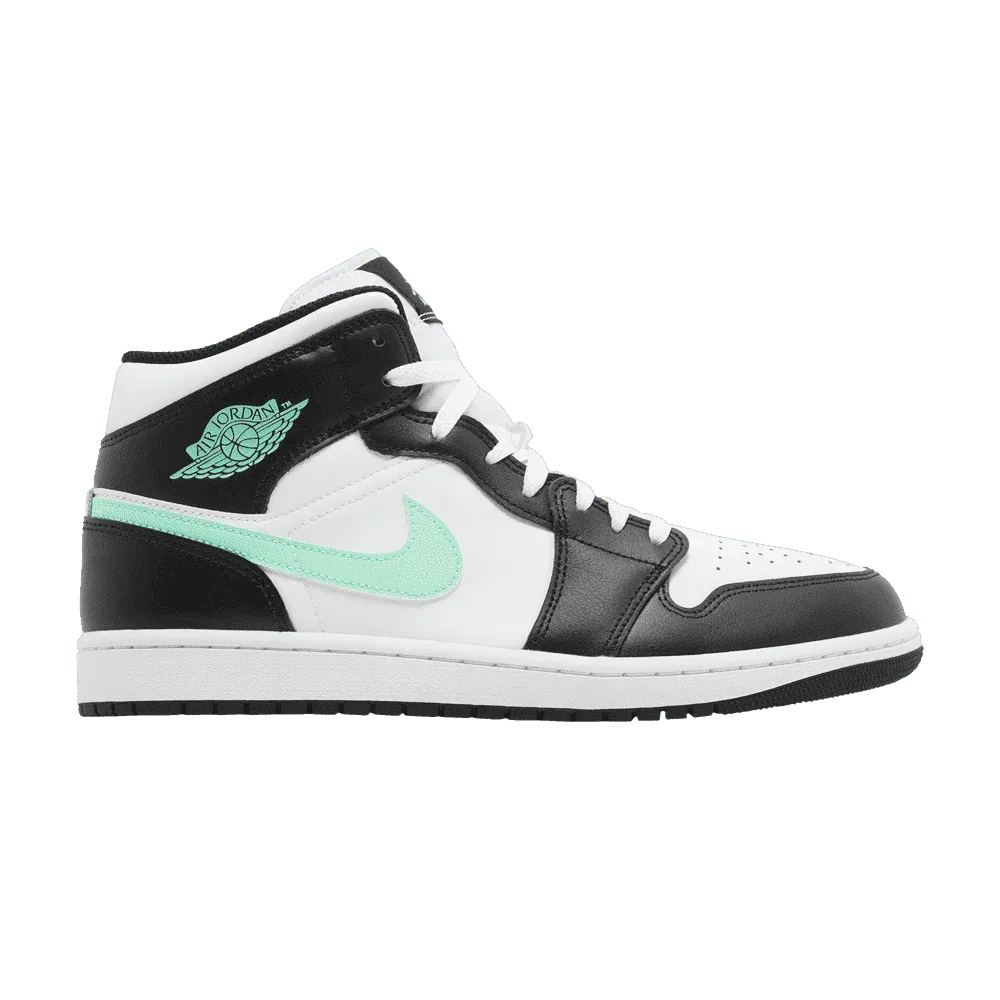 Air Jordan 1 Mid Green Glow