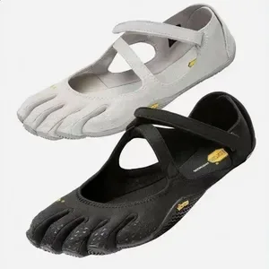V-Soul Womens Split-Toe Pilates Shoes - Indoor Yoga, Dance & Fitness Socks with Grip - Lightweight Breathable Design