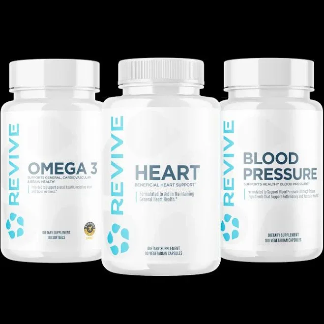 Revive MD Supplements Heart Health Bundle