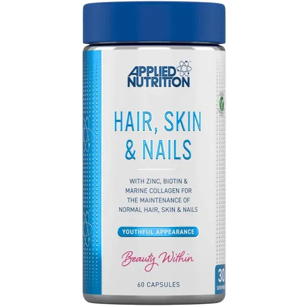 Applied Nutrition Hair Skin & Nails 60 Capsules