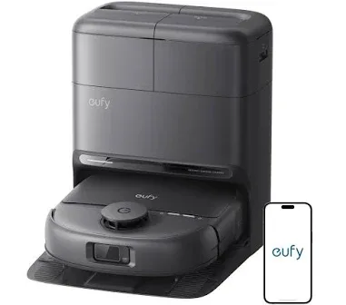 eufy C28 Omni,New 2026 Robot Vacuum Cleaner With Mop,HydroJet Self-Cleaning Roller Mop, Powerful 15,000 Pa Suction, 5-in