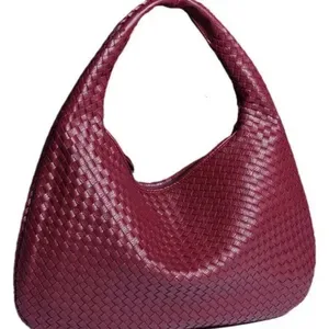 Autumn Winter New Crescent Women's Fully Handwoven Handheld Dumpling Fashion Versatile Style Single Shoulder Underarm Ba