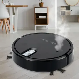 5W Wireless Smart Robot Vacuum Cleaner - Multifunctional 5-in-1 Handheld Vacuum, Mopping, Humidifying for Home Use, Quie