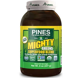 Pines International Pines Wheat Grass Mighty Greens Superfood Blend