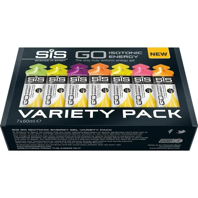 Science in Sport Go Isotonic Energy Gel Variety Pack