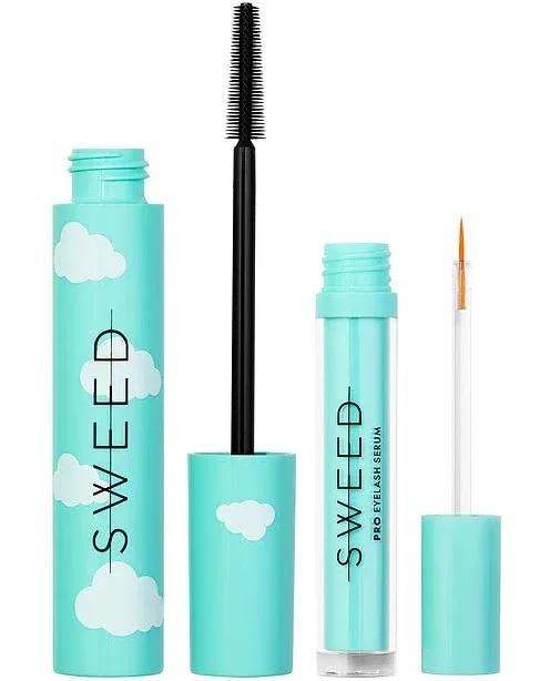 Sweed Cloud Mascara and Eyelash Growth Serum Set