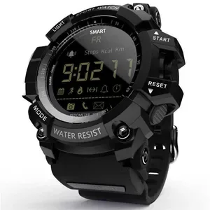 Lokmat MK16 Bluetooth Smart Watch: IP68 Waterproof, Info Push Reminder - Fitness & Activity Tracker