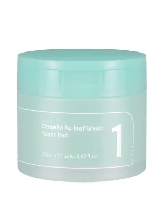 Numbuzin No.1 Centella Re-Leaf Green Toner Pad 190ml