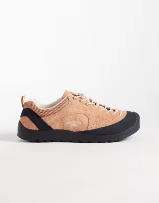 Keen Jasper rocks suede trainers in cork brown