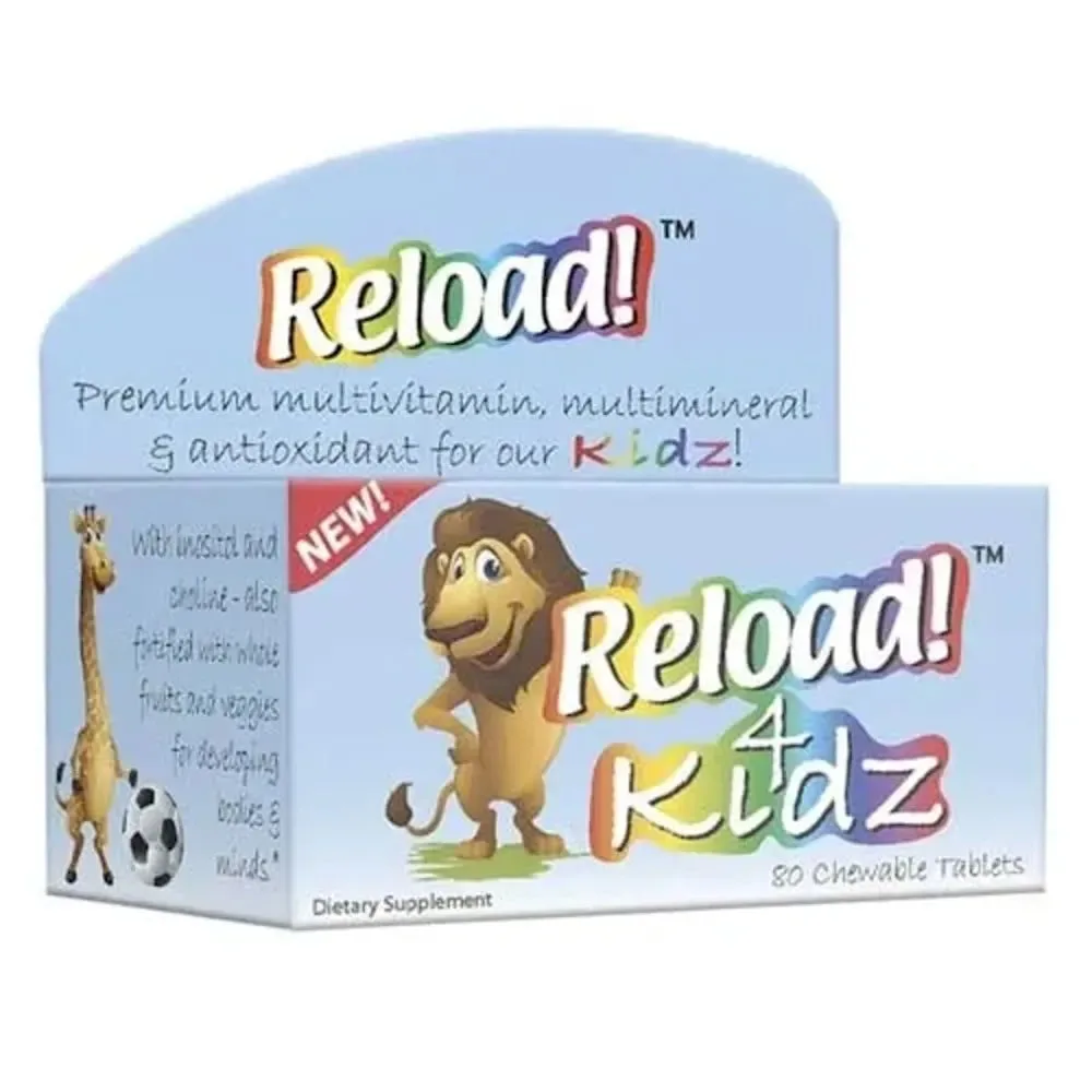 Reload 4 Kidz Chewable Tablets x80