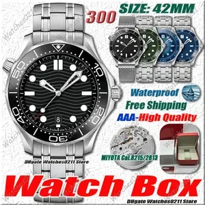 Mens Watch Mechanical Automatic 42MM Sapphire Stainless Steel Waterproof Casual Sport Luxury Designer with MIYOTA 8215 M