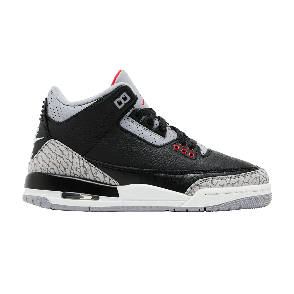 Air Jordan 3 Retro OG GS Black Cement 2024