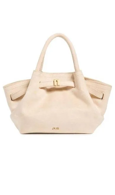 JW PEI Women's Hana Faux Suede Mini Tote Bag - White - Totes