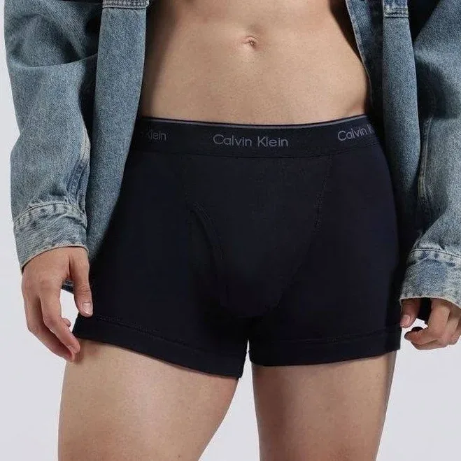 Calvin Klein Men's Solid Low Rise Boxer Briefs